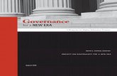 Governance - WordPress.com...governance for a new era—recognizing that it is urgently needed if American higher education is to maintain the diversity and excellence that have for