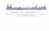 BOOK OF ABSTRACTS - societaslinguistica.eu€¦ · Editor’s note: Abstracts that have not been updated in due time (especially, abstracts in pdf) have not been included, as well