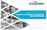 YOUR GUIDE TO PROFICIENCY-BASED GRADING · 2019-02-20 · PROFICIENCY-BASED GRADING PARENT INFORMATION ... classroom and has an articulated purpose tied to content standards but is