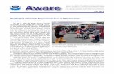 Aware - National Weather Service...July 2015 Aware is published by NOAA’s National Weather Service to enhance communications between NWS and the Emergency Management Community Aware