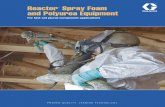 300615EN-J.pdf Reactor Spray Foam and Polyurea Equipment … · 2019-03-20 · 2 For complete line-up and system capabilities, see pages 16-19 3 No matter what the application, Graco