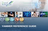 YAMMER REFERENCE GUIDE - Dovel Technologiesdoveltech.com/wp-content/uploads/2017/01/Yammer20Reference20Guide.pdfWhy Use Yammer? • Improved Collaboration - The ease with which Yammer