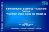 Semiconductor Business Review and Outlook: View from Deep ... · Less bearish outlook, semiconductor revenue will decline by ~15% More bullish about receding inventories creating