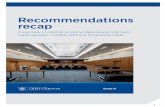 This edition of Recommendations Recap is a catch...This edition of Recommendations Recap is a catch-up [ issue covering findings released by a coroner between the period from 1 October