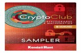 SAMPLER - Prek 12 › sites › default › files › k... · activities for teaching cryptography to middle school students . These curriculum materials were developed by mathematicians