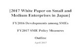 [2017 White Paper on Small and Medium Enterprises in Japan] · withdrawing enterprises) are smoothly taken over by the next generation. Labor shortages common to all life stages and