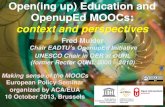 OpenupEd MOOCs - ACA Secretariat: Home · Page 25 OpenupEd: benefits for partners Strong and distinctive quality brand Collective exposure beyond national borders Visibility and marketing