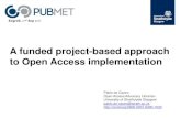 Open Access (OA) - University of Strathclyde · 2020-04-14 · to Open Access implementation Pablo de Castro Open Access Advocacy Librarian ... • Open Science implementation is