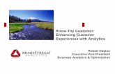 Know Thy Customer: Enhancing Customer Experiences with ... · IBM ExperienceOne - Unifying the IBM Portfolio Customer analytics • Digital and customer experience analytics • Omni-channel