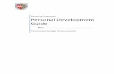Mentoring Programme Personal Development Guide · Booklet containing questions and answers with the support of Mentor and Proposer Proposer, Seconder and Mentor EAPG ELMT_1 Stage