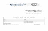Operational Status Report - FinanceKY · 28/12/2012  · Commonwealth of Kentucky New KY MMIS Operational Status Report Status Week Ending 12/28/2012 Page 3 1 Executive Summary Claims