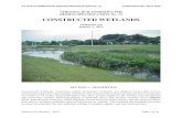 CONSTRUCTED WETLANDS › wp-content › uploads › BMP...Constructed wetlands can also help to meet channel protection requirements by utilizing detention storage above the permanent
