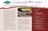 Contents › wp-content › uploads › 2016 › 11 › Land-fo… · Newsletter of the Land for Wildlife Program South East Queensland ISSN 1835-3851 South East Queensland Published