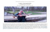 Lake Canadohta 2017 Muskellunge Survey · 2017 Muskellunge Trap Net Survey . Area 2 Fisheries Biologist Brian Ensign with a 45-inch pre-spawn female Lake Canadohta Muskellunge. Pennsylvania
