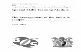 Special Skills Training Module - RCOG › ... › ed-ssm-infertile-couple.pdf · 2014-02-12 · 4 Special Skills Training Module – The Management of the Infertile Couple ... The