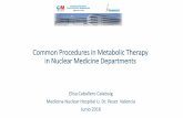 Common Procedures in Metabolic Therapy in Nuclear Medicine ... › new › ... › 2016 › ...Therapy_-Dra-CABALLERO.pdf · Common Procedures in Metabolic Therapy in Nuclear Medicine