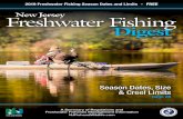 2019 Freshwater Fishing DigestWhile reading this year’s Digest you may notice that there are no changes to fishing regulations—except for the muskie size limit increase to 44 inches
