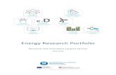 Energy Research Portfolio - UPC Universitat Politècnica ... · Energy Research Portfolio . Research and Innovation Support Service . May 2019