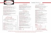 MENU - Primo Ristorante• Inc. Primo salad 12” Personal $13 16” Large $17 Toppings Ala Carte ( (Personal $1.50 ea. Large $2.50 ea.) 3BOYS.....15/19 Pulled pork, avocado, roasted