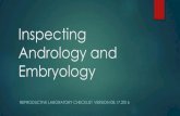 Inspecting Andrology and Embryology 2.pdf · Laboratory records are generated for each individual patient's treatment cycle and a copy is retained in the laboratory to include the