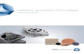 UDICELL and EXACTFLO Filters - ASK Chemicals › fileadmin › user_upload › ... · 2018-01-08 · UDICELL filters are fully sintered reticulated ceramic filters made of partially