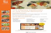 174 Country Cookbooks in one Online Resourcewoodriverlibrary.org/wp-content/uploads/2018/08/At... · Global Road Warrior Global Road Warrior by World Trade Press Food World TM Available