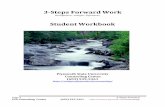 3-Steps Forward Work - Plymouth State University€¦ · 3-Steps Forward Workbook Welcome to 3-STEPS FORWARD! We hope that you find 3-STEPS FORWARD helpful in learning to recognize