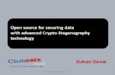Open source for securing data with advanced Crypto ...€¦ · Open source for securing data with advanced Crypto-Steganography technology 1 Suhas Desai ... Source code available