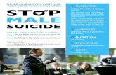 MALE SUICIDE PREVENTION: CONVERSATION STARTER … › ... · 30 minute talk with facilitated conversation and Q&A. COST From $500 In-House Suicide kills six Australian men a day and