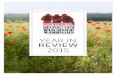 YEAR IN REVIEW - Soldier On › wp-content › uploads › 2017 › 11 › 2015...incredible support that exists within the community, the generosity of our brilliant volunteers, and