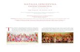 NATALIA SERGEEVNA GONCHAROVA - Art Solutionnewmedia.artsolution.net › media › LeSphinxLephoto › ... · natalia sergeevna Goncharova’s backdrop for the final scene of The Firebird