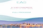 FULL PROGRAM - eas-aligners.com · Treatment of complex cases with Invisalign. Where is the limit? h 12.45 – 13.15 EUROPEAN ALIGNER SOCIETY 3rd CONGRESS Malta, March 19-21 22 5