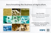 Benchmarking the Business of Agriculture...“Benchmarking the Business of Agriculture” project Convening in Copenhagen: Agriculture Transformation Index and agri-business component