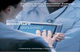 Effective Health Information Exchange Title of brochure€¦ · electronic medical records (EMRs) and health information exchanges (HIEs)— are fundamentally reshaping the health