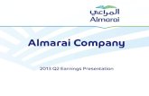 Update on Five Year Plan - Almarai › wp-content › uploads › 2018 › 01 › ...Sales Analysis by Product & Region Almarai Company 2013 Q2 Earnings Presentation 8 Sales by Product