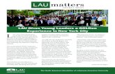 LAU Gives Young Leaders a GOLDen Experience in New York City · Alumni and Special Projects, Tania Shaheen, Wissam Tayssoun, Sandra Hachem and Dr. Ray Hachem, mentor and special friend
