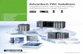 Advantech PAC Solutions - AMMC › hubfs › Partner Documents › Advantech... · 2019-01-09 · Recent advancements in controller technology allow better flexibility, information