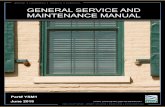 GENERAL SERVICE AND MAINTENANCE MANUAL - EFCO · scratches, and abrasions (on either surface) are more noticeable on reflective glasses than on non-reflective glass. Take extra care