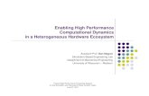 Enabling High Performance Computational Dynamics in a …trink/RSS-2011/Slides_and_Posters/negrut.pdf · 2011-06-25 · Enabling High Performance Computational Dynamics in a Heterogeneous