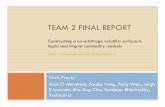 TEAM 2 FINAL REPORT - School of Mathematics€¦ · 0 3.77 -0.22 ρ m-1 -0.55 Team 2 Final Report. SDigi Surf CDigi Fitting SVI curve Constrained Optimization MATLAB –fmincon |ρ|
