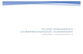 Fluid Dynamics comprehensive summary - Amazon S3€¦ · Fluid Dynamics Comprehensive Summary FLUID DYNAMICS COMPREHENSIVE SUMMARY MEC2404 – FLUID MECHANICS 1 3 Gases; lower cohesive