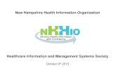 New Hampshire Health Information Organizationne.himsschapter.org/.../Event_Presentation_10-9-15_NHHIO.pdf2015/10/09  · -© 1 - New Hampshire Health Information Organization NHHIO.