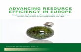 ADVANCING RESOURCE EFFICIENCY IN EUROPE › wp-content › uploads › 2014 › 11 › FI… · advancing resource efficiency in europe 3 contents executive summary introduction to