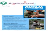 flood · Here are some simple ways you can help. Raise money for Oxfam There are lots of fun ways to money. Why not organize a concert or a sporting event at your school and sell