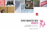 INVESTOR RELATIONS THIRD-QUARTER 2019 RESULTSs21.q4cdn.com/.../Q3-2019-Earnings-Presentation_v1.pdf · This presentation contains references to certain "non-GAAP financial measures"