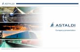 Company presentation - Astaldi · Company presentation. ASTALDI COMPANY PROFILE, June 2017 10.0 10.2 13.3 13.8 17.8 19.5 2011A 2012A 2013A 2014A 2015A 2016A HIGHLIGHTS Leading global