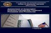 Assessment of Corporation Finance’s Confidential ... · Assessment of Corporation Finance’s Confidential Treatment Processes and Procedures Executive Summary Background. The Division