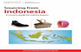 Sourcing from Indonesia - Manufacturers & …...2016/05/17  · Sourcing from Indonesia 6 Being a vast archipelago with 17,000 islands, Indonesia needs to develop infrastructures for