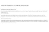 Lambton College 2012 2021 AODA Multiyear Plan€¦ · The Accessibility for Ontarians with Disabilities Act, 2005 The Accessibility for Ontarians with Disabilities Act ... Areas requiring