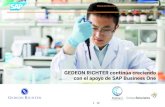GEDEON RICHTER continúa creciendo con el apoyo de SAP ... … · Implementación Solución Beneficios Planes futuros Dentro de la Industria Farmacéutica en México existen varias